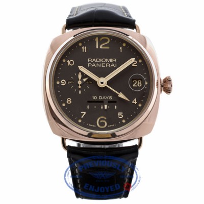 Panerai 10 Days 45mm GMT Oro Rosso Automatic Rose Gold PAM00497