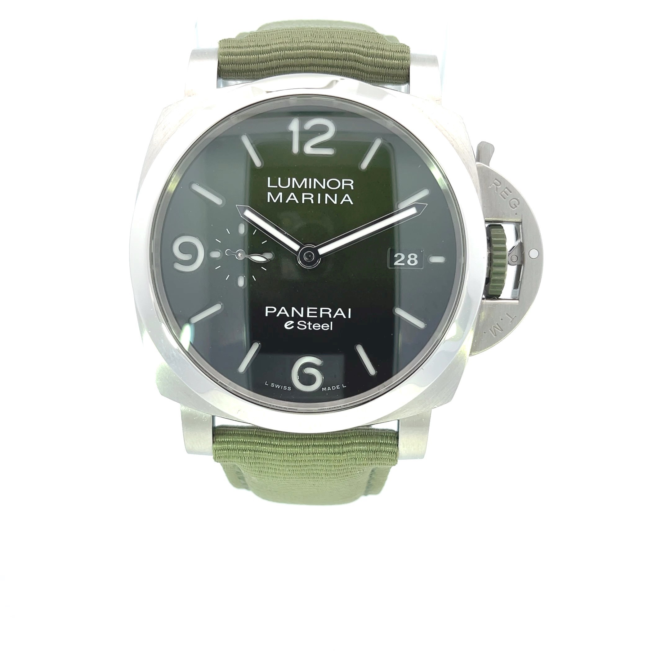 Luminor Marina ESteel Verde Smeraldo PAM01356 Beverly Hills