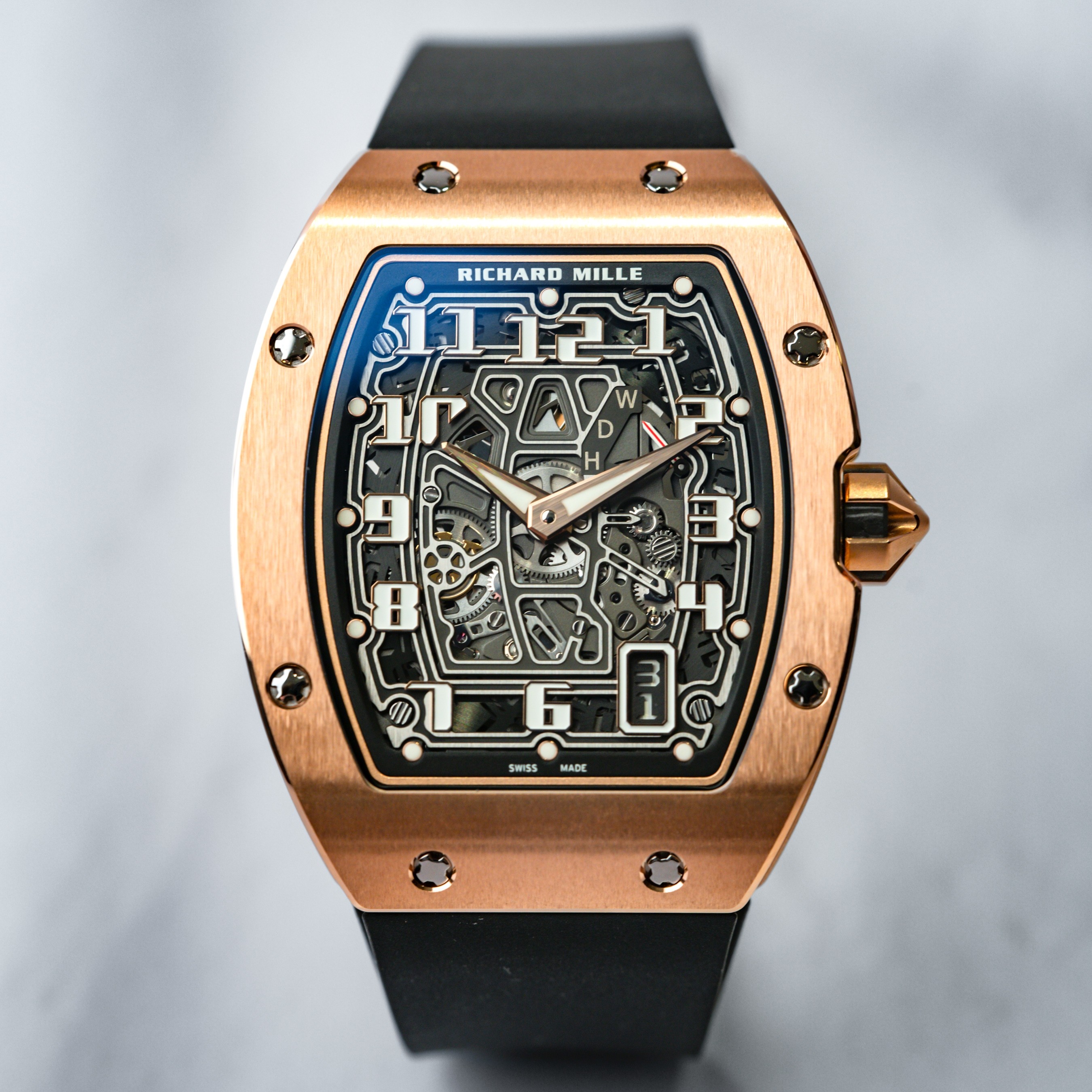 Richard Mille Extra Flat Rose Gold RM67 01 Beverly Hills Watch Company