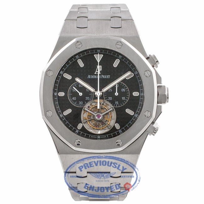 Audemars Piguet Royal Oak Tourbillon Chronograph Hand Wind Black