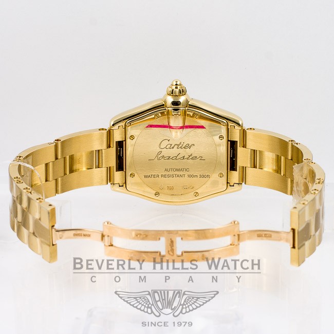 Cartier roadster clearance 18kt yellow gold