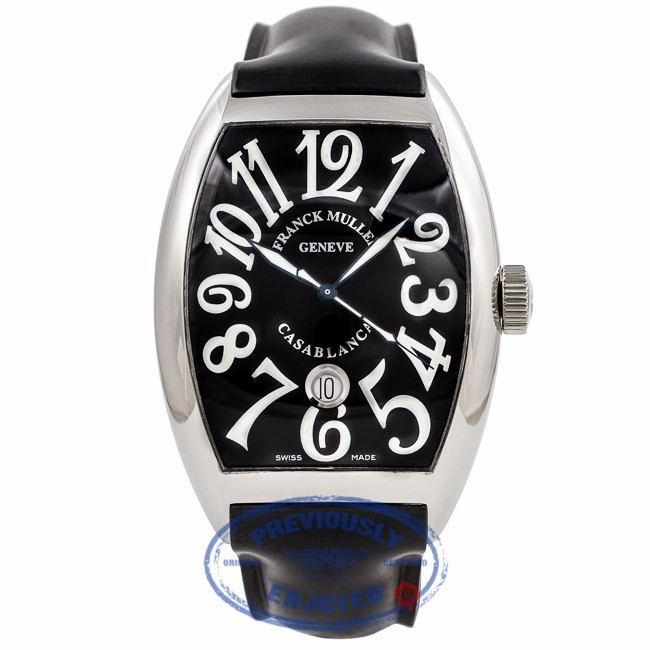 Franck muller 2024 casablanca rubber strap