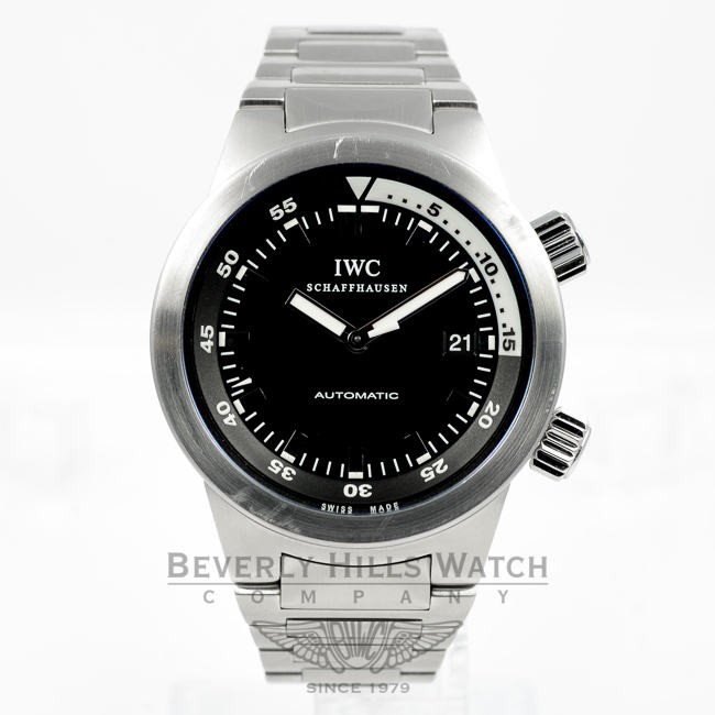 IWC Aquatimer Stainless Steel Automatic Mens Wristwatch Model IW354805