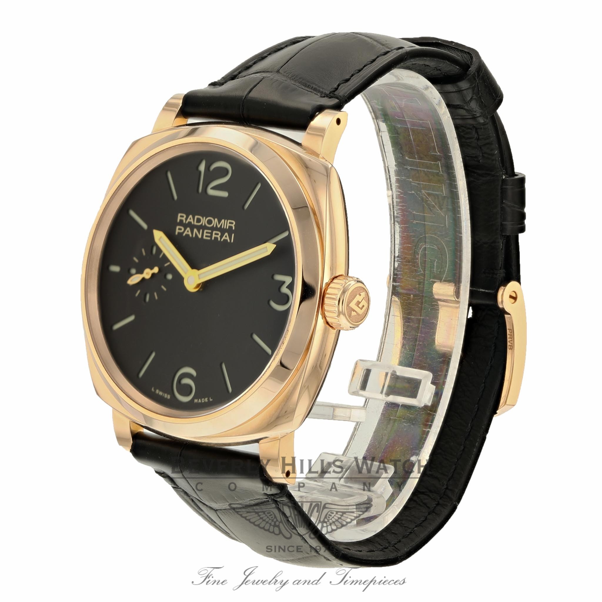 Panerai Radiomir 1940 42mm Oro Rosso 3 Day Reserve PAM00575 H148CX