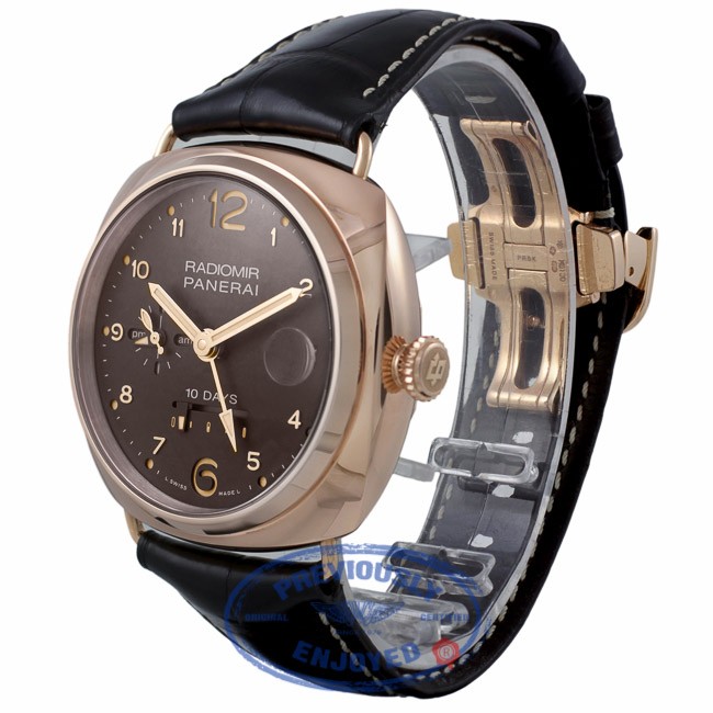 Panerai 10 Days 45mm GMT Oro Rosso Automatic Rose Gold PAM00497