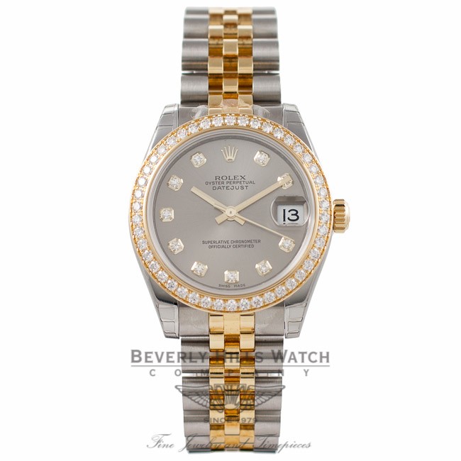 Rolex datejust cheap 31mm diamond bezel