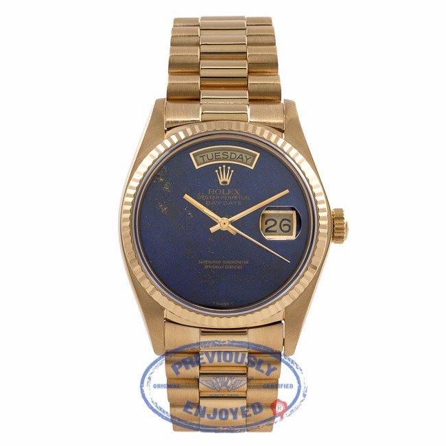 Rolex day best sale date lapis dial