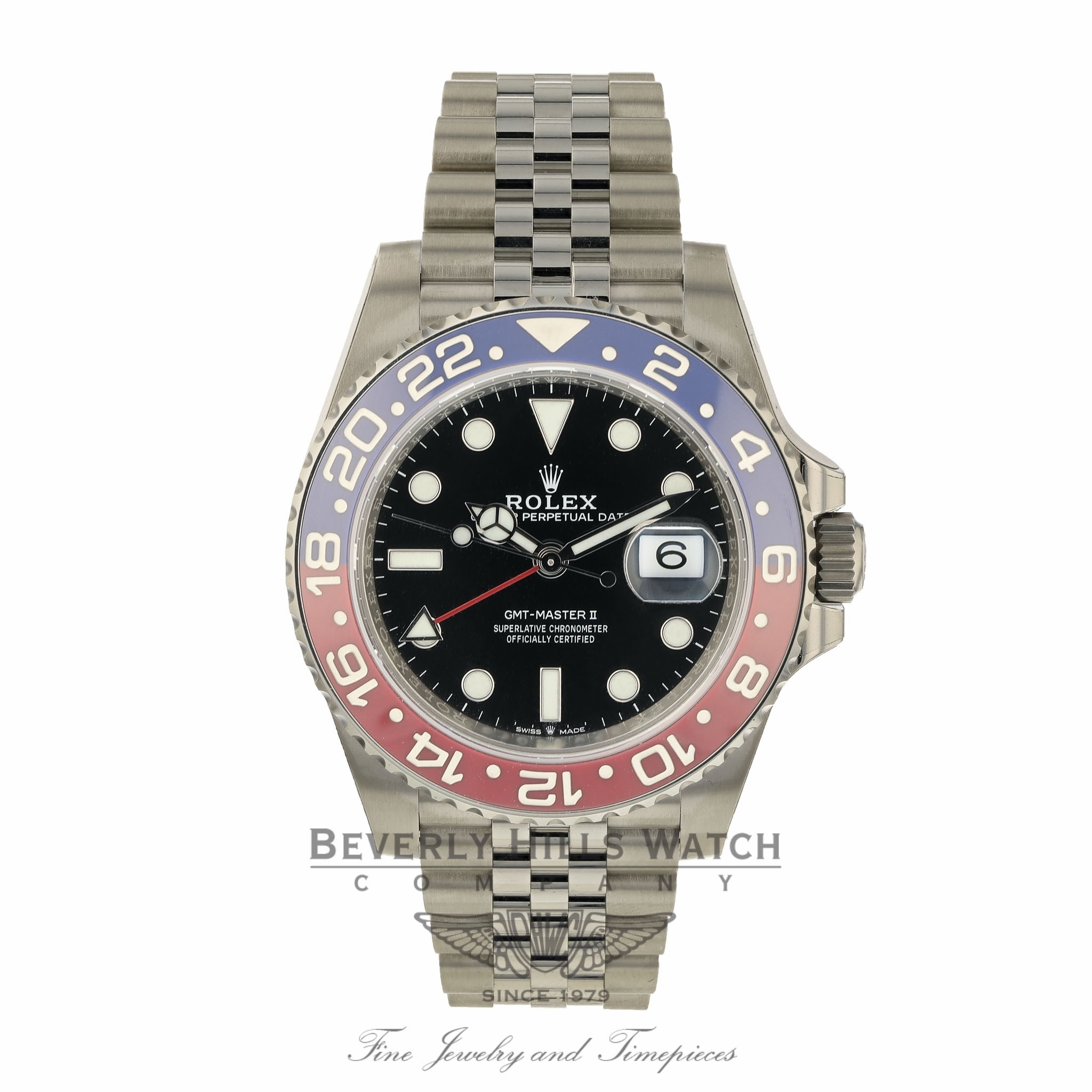 Rolex GMT Master II Stainless Steel Ceramic Pepsi 126710BLRO