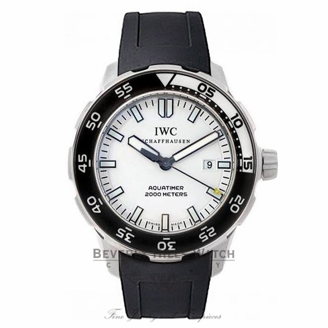 Iwc aquatimer best sale 2000 rubber strap