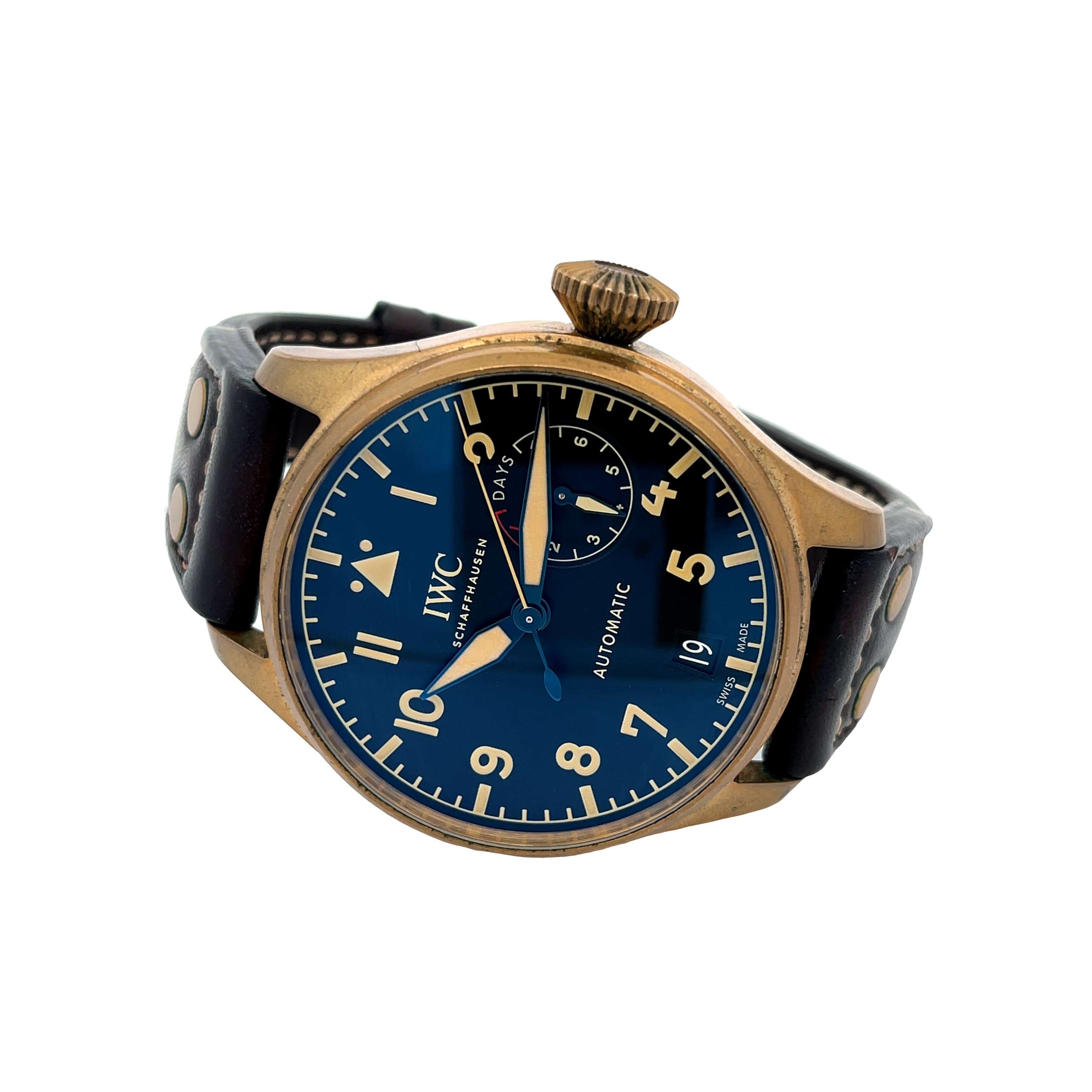 Iwc big pilot bronze patina 2025