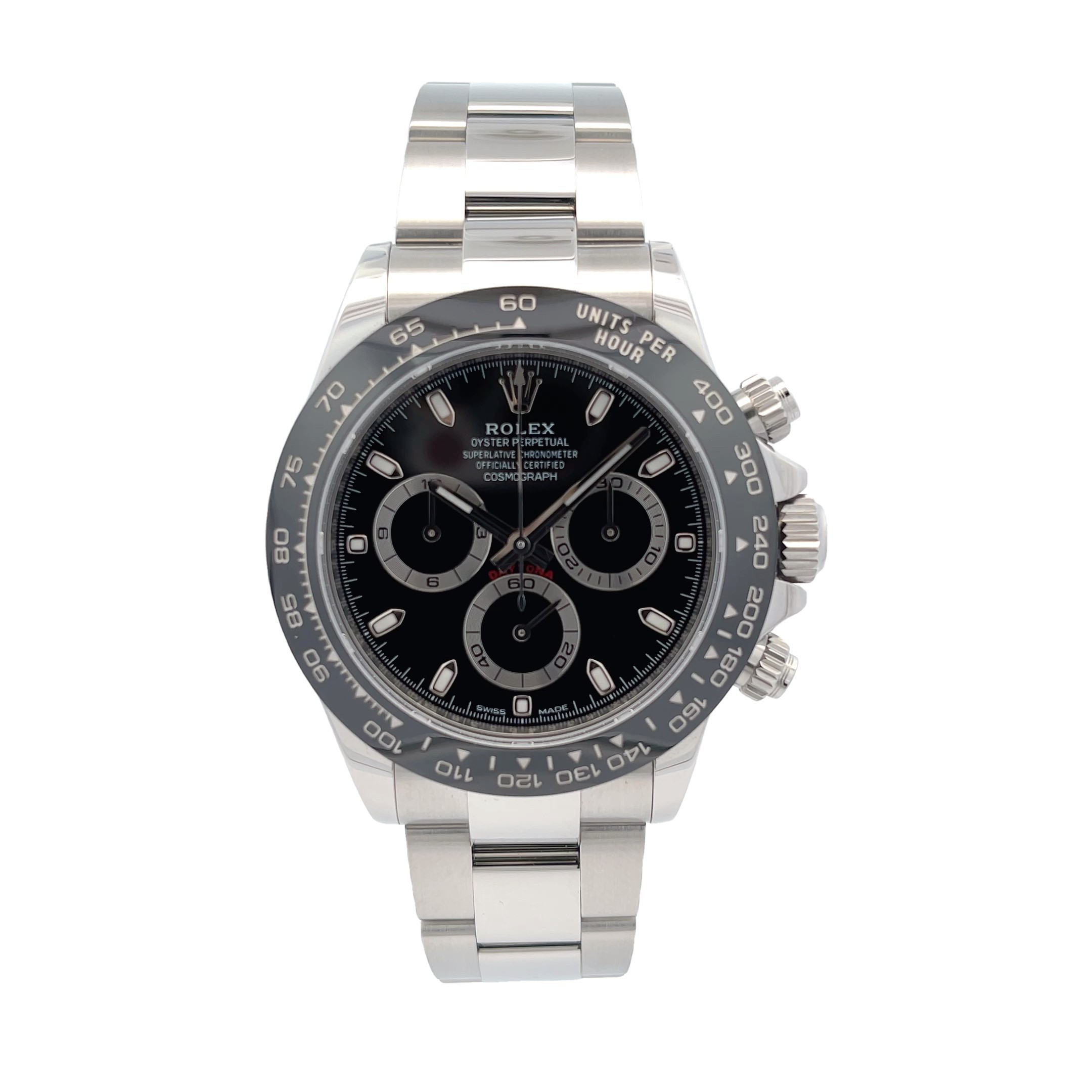 Rolex daytona shop black dial ceramic